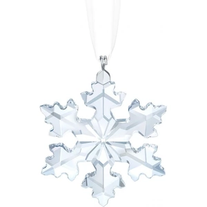 Swarovski Jewellery Ladies Swarovski Rhodium Plated Little Snowflake Ornament
