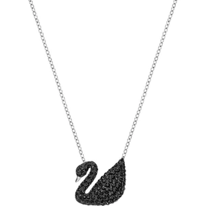 Swarovski Jewellery Ladies Swarovski Rhodium Plated Iconic Swan Necklace