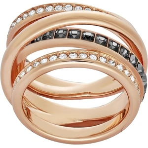 Swarovski Jewellery Ladies Swarovski PVD rose plating Size L.5 Dynamic Ring 52