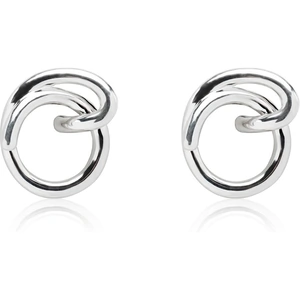 TANE Sterling Silver Small Omnia Earrings