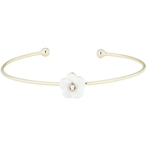 Ted Baker Jewellery Ladies Ted Baker Gold Plated Carmonn Candy Flower Ultrafine Bangle