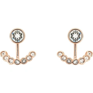Ted Baker Jewellery Ladies Ted Baker Rose Gold Plated Coraline Concentric Crystal Earrings