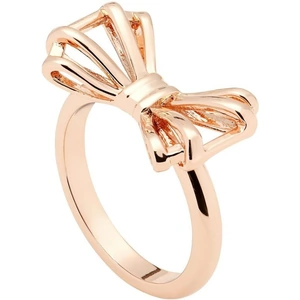 Ted Baker Jewellery Ladies Ted Baker Rose Gold Plated Sweetie Bow Ring Size ML