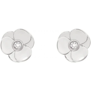 Ted Baker Jewellery Ladies Ted Baker Silver Plated Preaa Pressed Flower Stud Earring