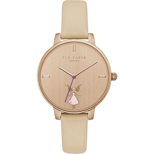 Ted Baker Kate Fairy Quartz Movement Rose Dial Leather Strap Ladies Watch TE15162003