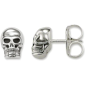 THOMAS SABO Silver Skull Stud Earrings H1731-001-12