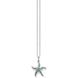 THOMAS SABO Jewellery Ladies THOMAS SABO Sterling Silver Glam & Soul Diamond Starfish Necklace