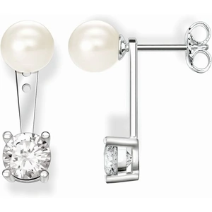 THOMAS SABO Jewellery Ladies THOMAS SABO Sterling Silver Glam & Soul Pearl Drop Earrings