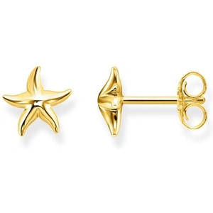 THOMAS SABO Jewellery Ladies THOMAS SABO Gold Plated Sterling Silver Glam & Soul Starfish Stud Earrings