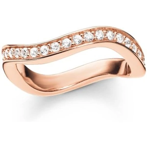 THOMAS SABO Jewellery Ladies THOMAS SABO Sterling Silver Size M.5 Glam & Soul Eternity Ring