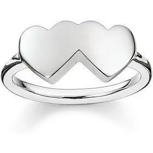 Thomas Sabo Glam And Soul Sterling Silver Hearts Ring D