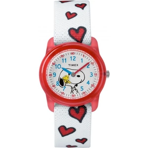 Childrens Timex Kids Analog x Peanuts Snoopy Hearts Watch