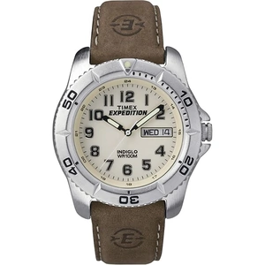 Timex Mens Expedition Cream Dial Watch T46681
