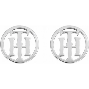 Tommy Hilfiger Jewellery Tommy Hilfiger Stainless Steel TH Logo Stud Earring