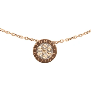Tommy Hilfiger Women's Pendant Necklace in Gold Plated Stainless Steel
