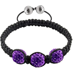 Tresor Paris Bracelet 3 Purple Crystal S