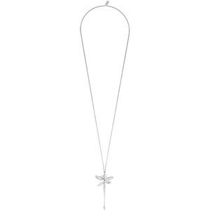 UNOde50 Jewellery Ladies UNOde50 Silver Plated Longdragonfly Necklace