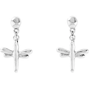 UNOde50 Ladies Freedom Hold-Me Tight Dragonfly Dropper Earrings PEN0752MTL0000U