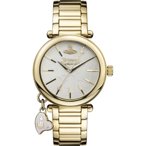 Ladies Vivienne Westwood Gold Heart Watch
