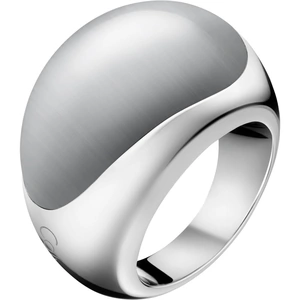 Watchnation Calvin Klein Ellipse Stainless Steel Ring Ladies Jewellery Large KJ3QWR020108