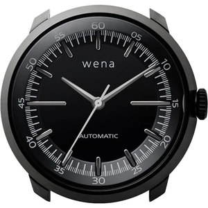 Wena By Sony Wena Wrist Automatic Three Hands Black Watch Head WNWHTM01BB.AE