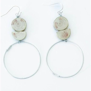 World Peaces Recycled Rewind Earrings
