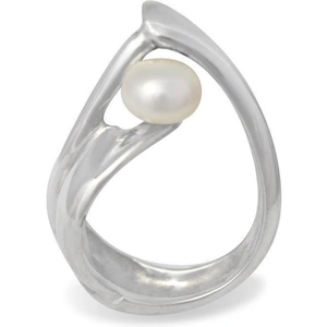 Zolia Jewellery Pearl ring II - UK K - US 5.25 - EU 50